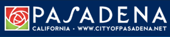 The logo of Pasadena City with white background